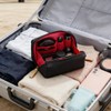 Phyxiul Makeup Pouch, Large Capacity, Makeup Pouch, Lightweight, Portable, Multi-functional,