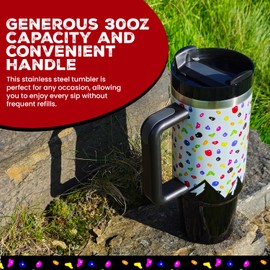 KAIZENINE 30oz Tumbler Rock Climbing Thermal Drinks Sports Bottle Insulated Camping Gym Bouldering Cup Gift for Climber Leak Proof Drinks Flask Present for Climber 24hrs Cold & 12hrs Hot