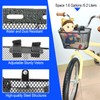 Mkuero Kids Bike Basket, Front Bicycle Basket for Boy and