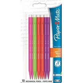 Papermate Non Stop Neon Mechanical Pencil - Assorted (Pack of 10)