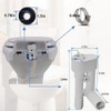 Aswalling Premium 385316906 Vacuum Breaker Kit, Leak-Proof, Compatible with Sealand