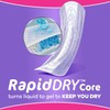 Always Discreet Adult Incontinence Pads for Women, Drier, 6 Drop