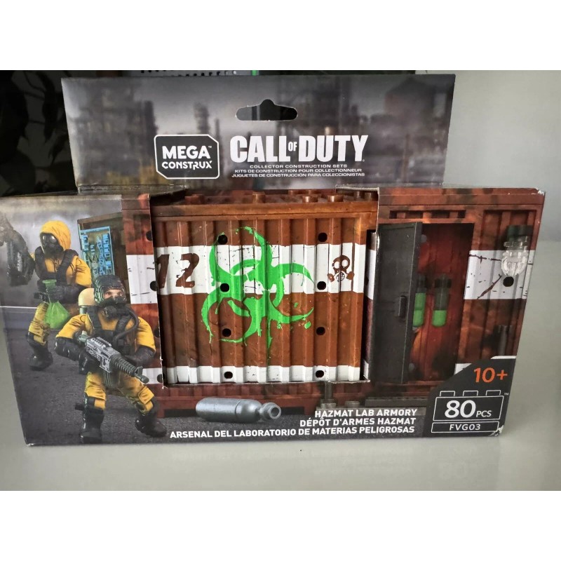 Mega Construx Call of Duty Hazmat Lab Armory FVG03 Collector
