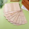 IMIKEYA 10pcs Wooden Taekwondo Training Boards 29.5x20cm Rebreakable Boards Martial