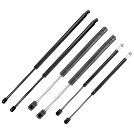 OCPTY 2 Liftgate 2 Hood 2 Window Glass Lift Supports Gas Springs Struts Shocks for Nissan Armada 2005-2015 for Nissan Pathfinder 2004