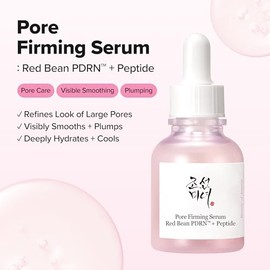 Beauty of Joseon Pore Firming Serum Red Bean PDRN™ + Peptide | Daily Korean Skincare for Large Pores, Refining, Smoothing, and Plumping 30ml, 1.01 fl.oz