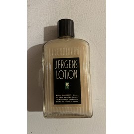 Jergens Vintage 1950s (1) Jergens Lotion Glass Bottle 2.25oz Art Deco Skin Care