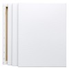 FIXSMITH Stretched White Blank Canvas - 12 x 16 Inch,