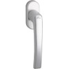 Roto Window Handle Line Natural Silver with Screws Square 7