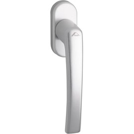 Roto Window Handle Line Natural Silver with Screws Square 7 x 35 mm