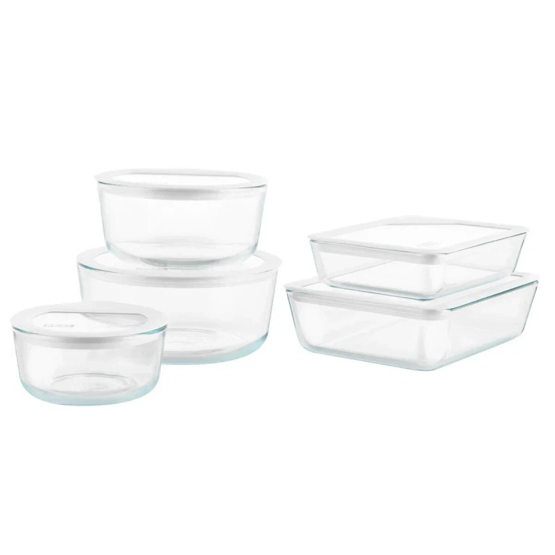 Pyrex 10-piece Ultimate Glass Food Storage Set