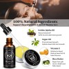 Kit De Barba Male God Gifts Para Hombre Con Aceite,