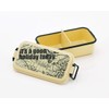 Skater PEN8 Enameled Lunch Box, Large Capacity, World Map 28.7