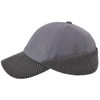 Mens Wool Winter Baseball Cap with Warmer Earflap Outdoor Beanie