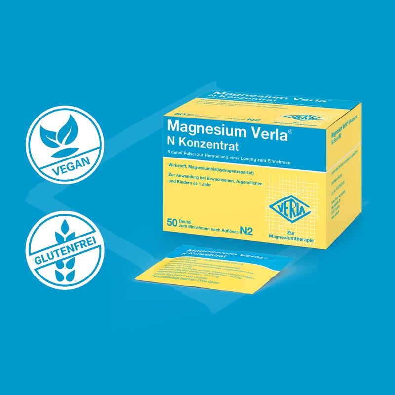 Magnesium Verla N Concentrate Bag, Pack of 100