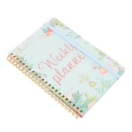 SEWACC Daily Planning Notebook Spiral Bound Notepad for Students Write Plans Organize Tasks Convenient Daily Weekly Monthly Scheduling for School