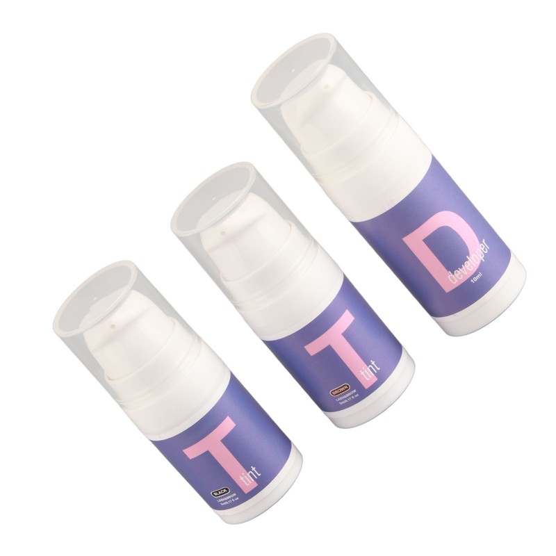 Eyebrow Tint Kit Semi Permanent High Pigment Instant Result Long