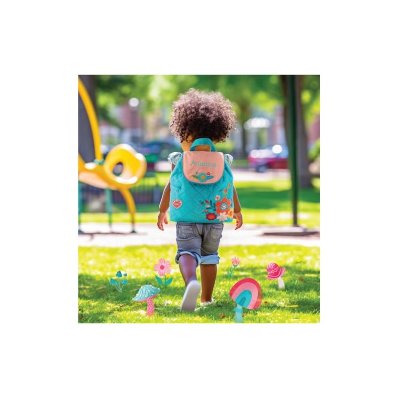 Stephen Joseph Unisex Kid's Quilted Backpack, Puppy, One Size