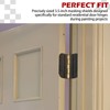 Verplexter Door Hinge Masking Shields, 3.5 Inch, 50-Pack, for Residential