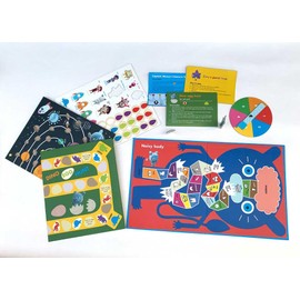 Okido 6-in-1 Board Game Box for 6 Players, Ages 3 and Over - Engaging Educational Games with Strategic Thinking, Problem-Solving, Creativity, and Teamwork