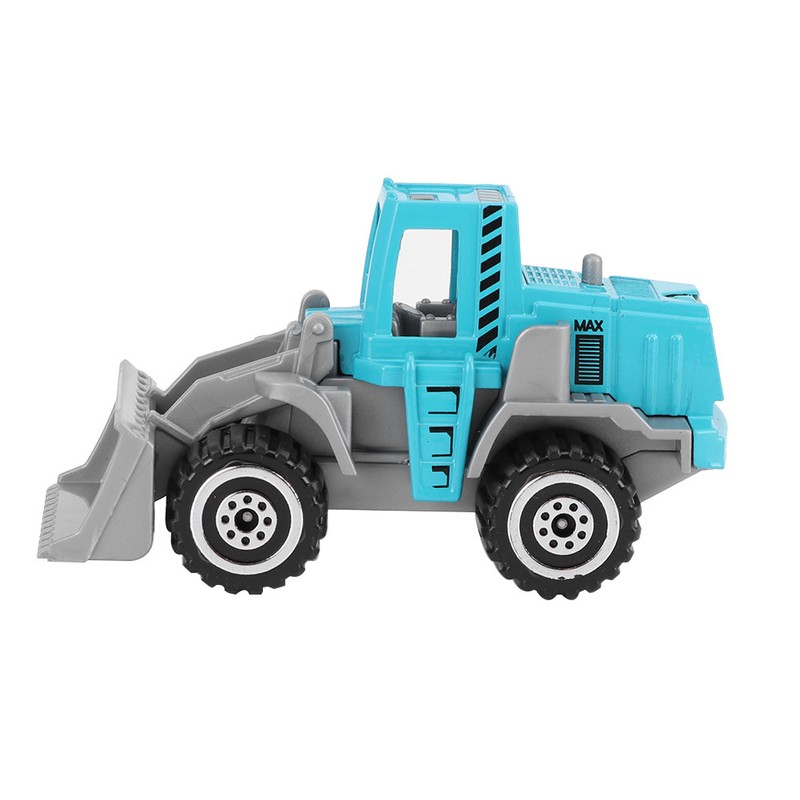 6pcs 1:64 Engineering Car Model Alloy Simulation Vehicle Car Model