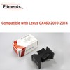 RLB-HILON Cup Holder Insert Divider Compatible with Lexus GX460 2010