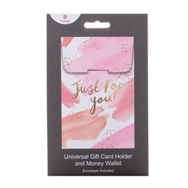 UK Greetings Multipack of 6 Money Wallets for Him/Her/Friend - Bright Paint Design, 159mm x 105mm