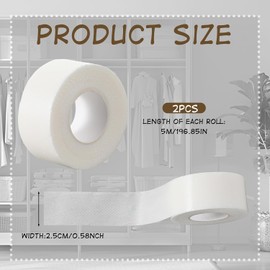 Protector De Cuello Desechable Para Camisas, 2 Rollos, Invisible, Autoadhesivo, Absorbente, Almohadillas Para El Sudor, Almohadillas Para El Cuello De Camisas, Gorros, Axilas Y Contra