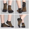 VWELL Cotton Toe Socks Five Finger Socks No Show Crew