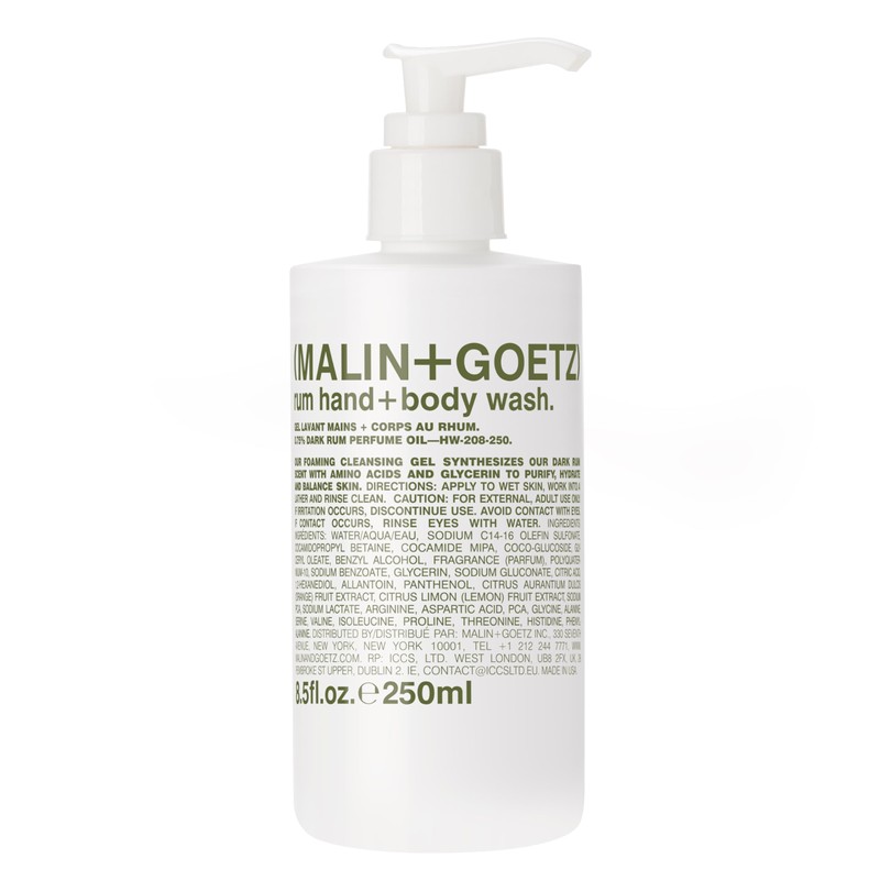 MALIN+GOETZ Hand + Body Wash | Gentle Foaming Cleanser with
