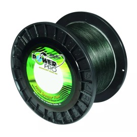 Power Pro Spectra Braided Line - Choose your color/weight/l - Moss Green, 500 Yds, 65 lb