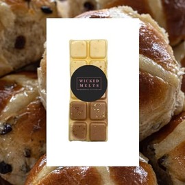 Hot Cross Buns Wax Melt Snap Bar - Easter Wax Melts - Vegan Wax Melts - Handmade in Wales - Wax Melts Strong Scented
