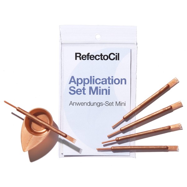 Mini Application Set Rose Gold Refectocil Application Set 5 Bowls 5 Applicators