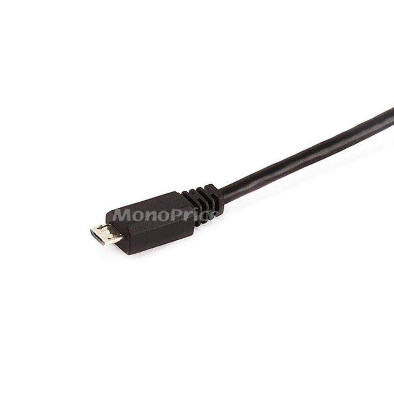 Monoprice 3ft USB 2.0 A Male to Micro 5pin Male