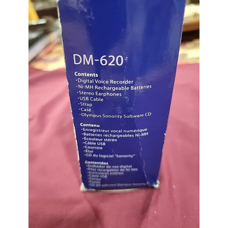 Olympus Digital Voice Recorder DM-620 NIB Open Box HTF