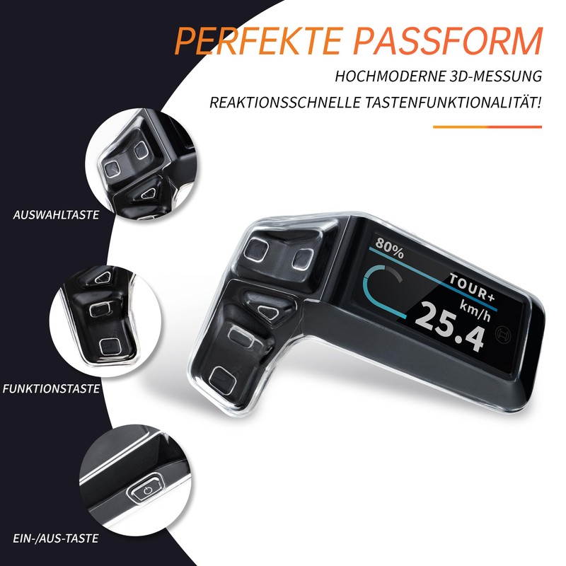 WEGLUST Protective Case Set for Bosch Purion 200 Display (BRC3800)