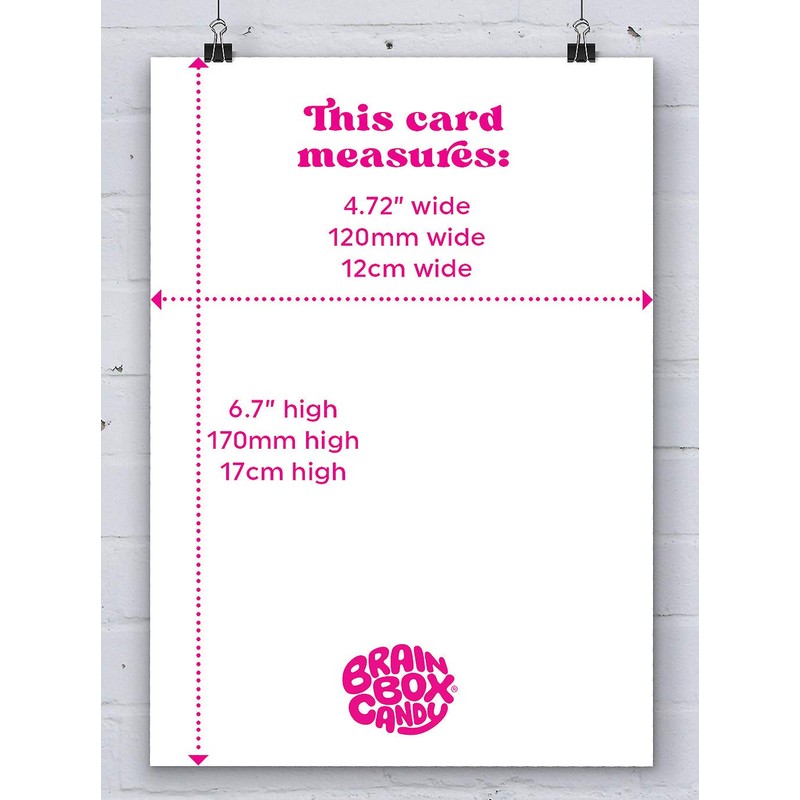 Brainbox Candy -Sweet Cute Newborn Boy/Girl Baby Card - 'Hello