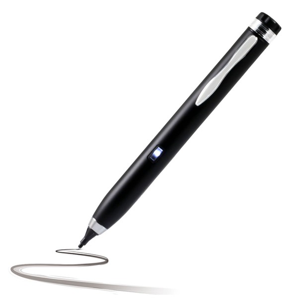 Navitech Broonel Matt Black Active Electronic Digital Stylus Compatible With The Android Tablets & Smartphones