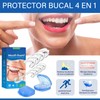 RAZYZOA - Protector Bucal para Dormir, 8PCS Guarda dental bruxismo,