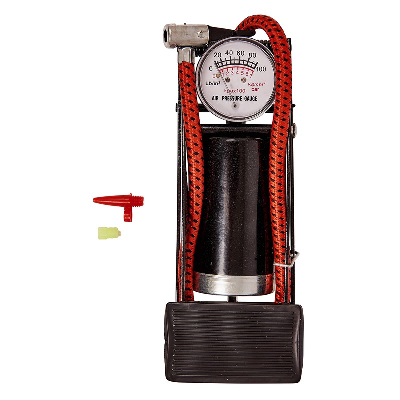 Amtech I9450 Foot Pump with Gauge