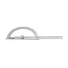 CYSFETENA 0-180° Stainless Steel Protractor Goniometer Protractor with 15 cm