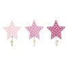 JaBaDaBaDo- Set of 3 Pink Star Hangers, 16 cm (R16026)