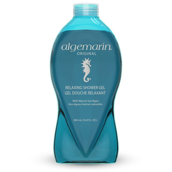 Algemarin Original Relaxing Shower Gel – European Sea Algae Body Cleanser (500 ml)