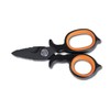 Beta Beta 1128BAX Electrician's Scissors, Milling Profile, DLC-Coated Stainless Steel