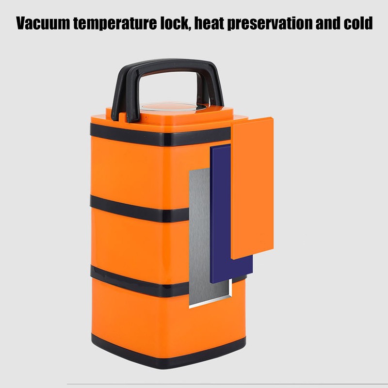 304 Stainless Steel Insulated Bento Box Leakproof Stackable Japanese Insulated