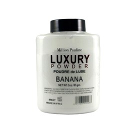 Polvo Suelto Traslúcido De Banana Blanco                                                                                                              