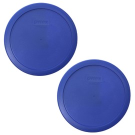 Pyrex 7402-PC 7-Cup Amparo Blue Lid - 2 Pack