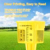 Pletpet 10&15&20P Rain Gauge Outdoor, 1.5" Sprinkler Gauge Lawn Water