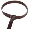 Linghe Medieval Leather Viking Cow Rope Belt LARP Renaissance Belt