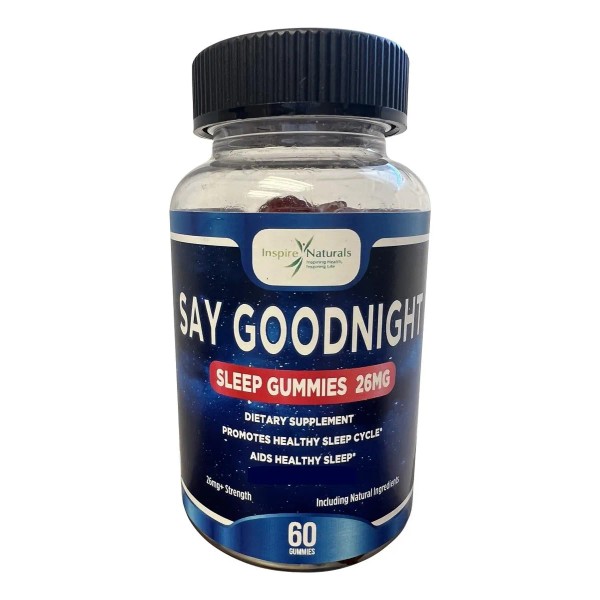 Say Goodnight Gomitas Melatonina 2mg Con Passiflora 60 Und